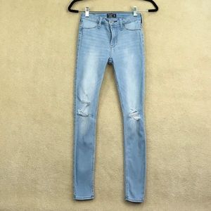 Abercrombie & Fitch MID RISE JEAN LEGGING Size 00 - 24